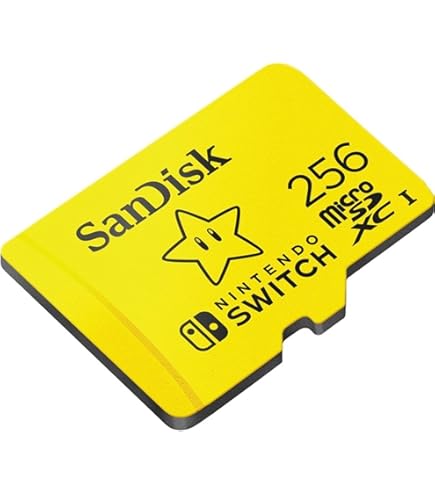 Cartão de memória SanDisk 256 GB Nintendo Switch MicroSDXC UHS-I